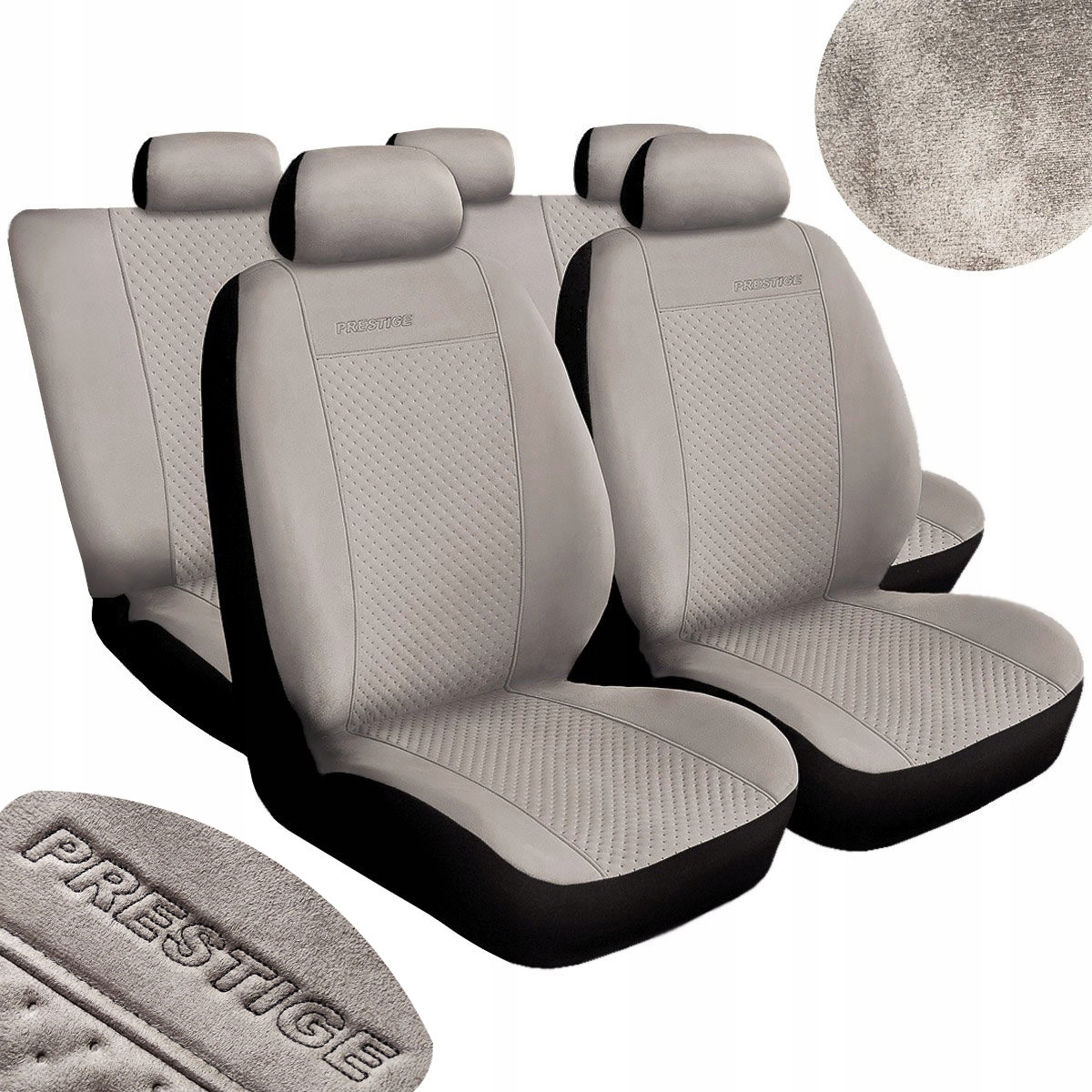 

Pokrowce Ps z alkantary do Renault Megane 1, 2, 3