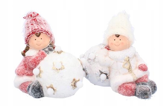 FIGURKA DZIEWCZYNKA 12,5 CM Z KULAMI LED