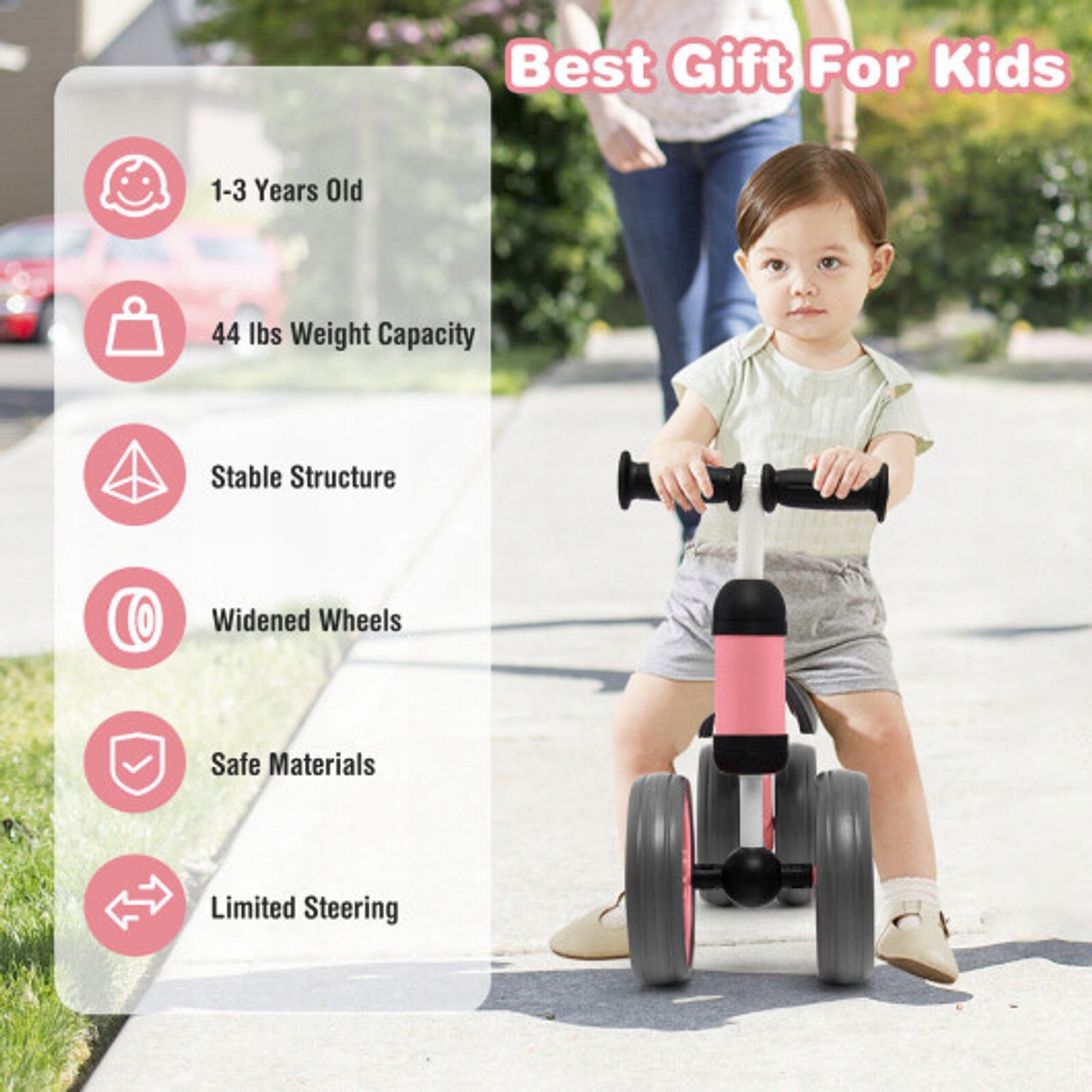 Rowerek Biegowy chodzik jeździk dla dzieci 4 koła EAN (GTIN) 67598984