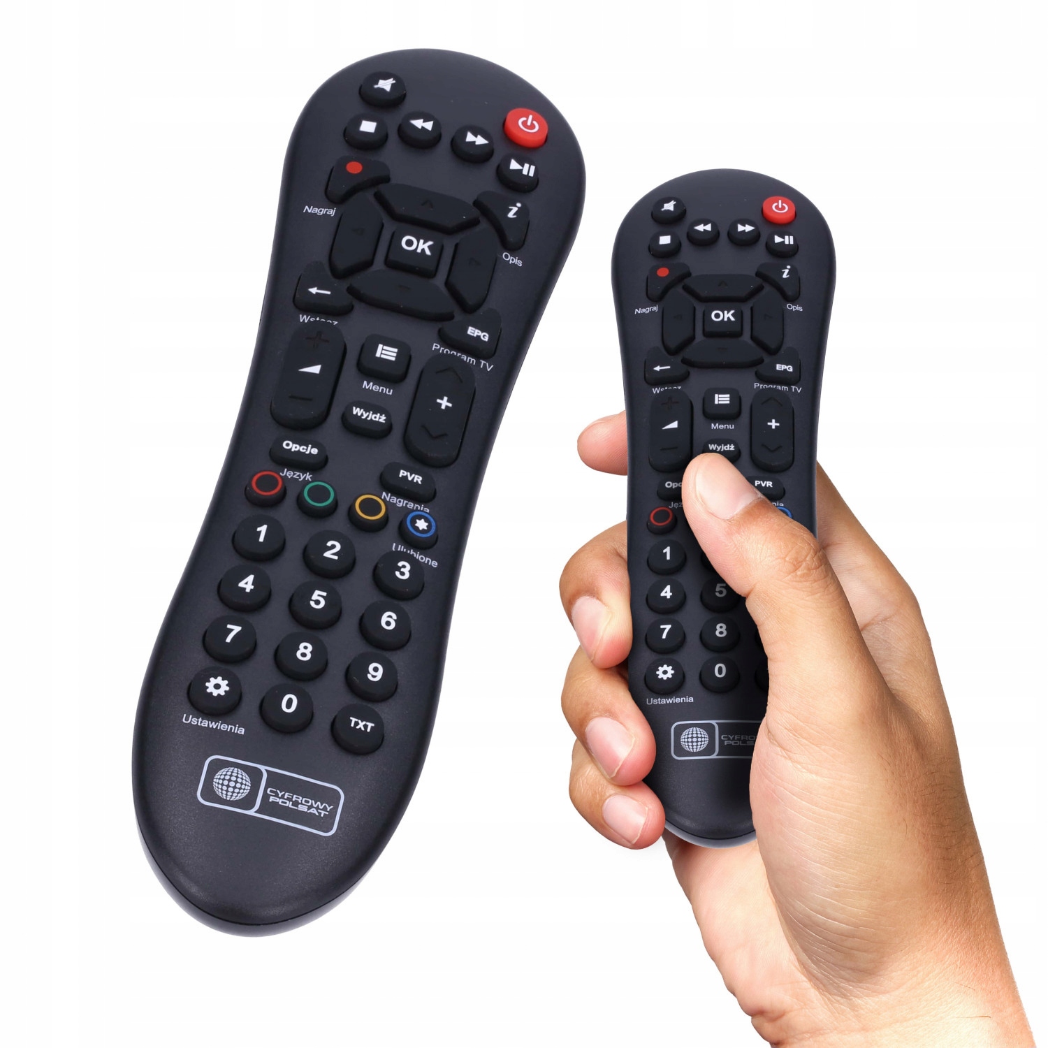 

Pilot do dekodera Cyfrowego Polsatu Evobox Pvr