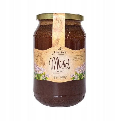 Miód gryczany 1200g Jakubiec