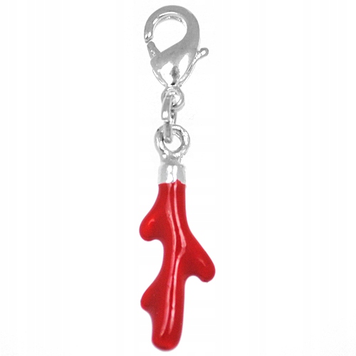 

Zawieszka Bransoletki Charms Koral Czerwony 24MM