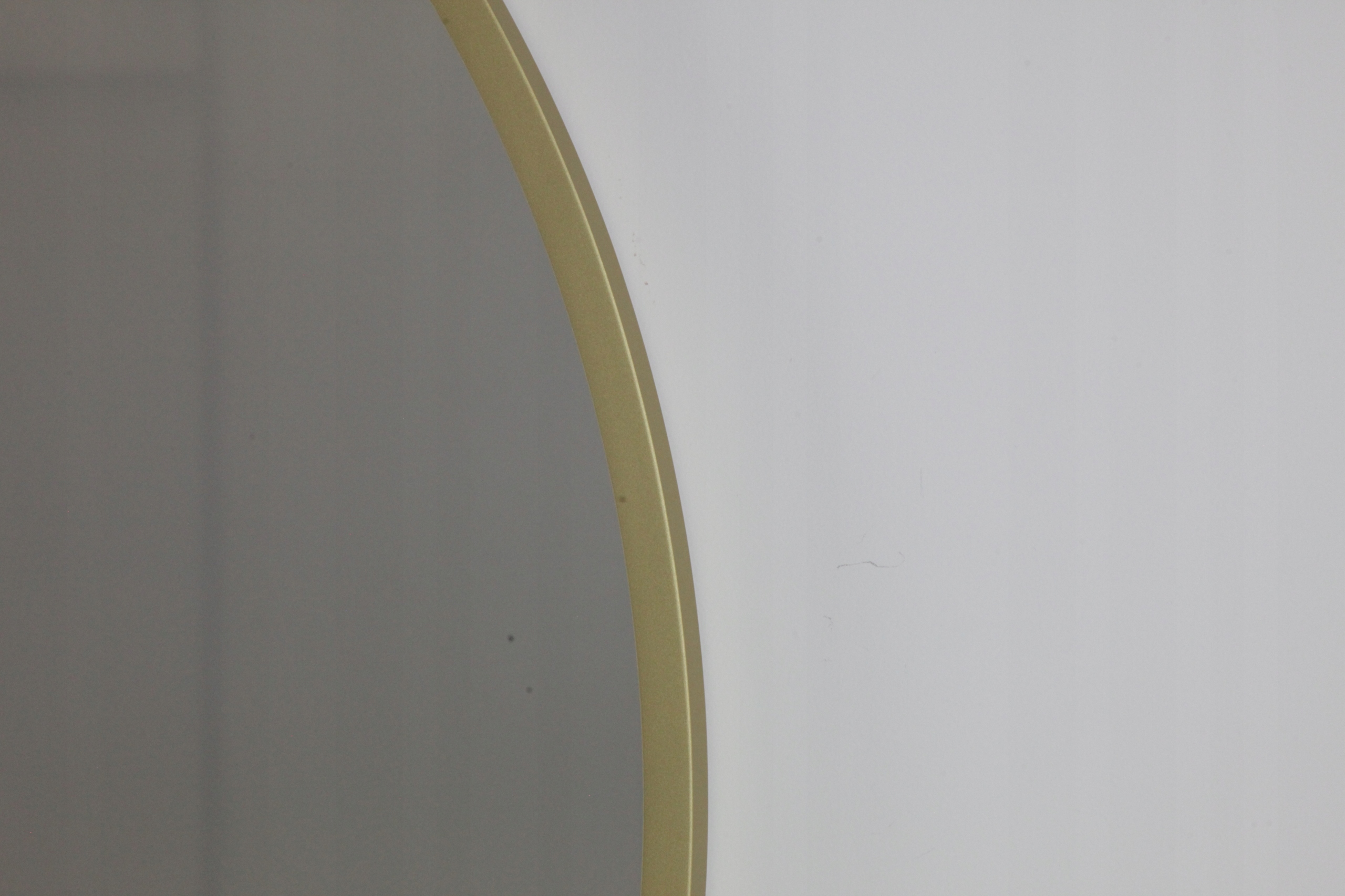 LUSTRO OKRĄGŁE ZŁOTE LOFT 40 CM Marka Lawabo Mebel