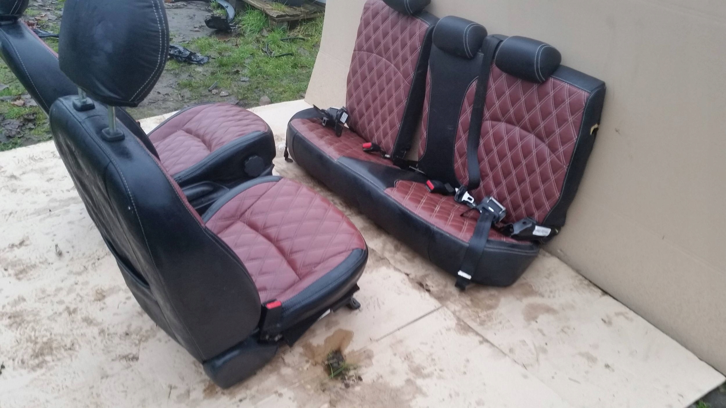 комплект mitsubishi SPACE STAR кожа