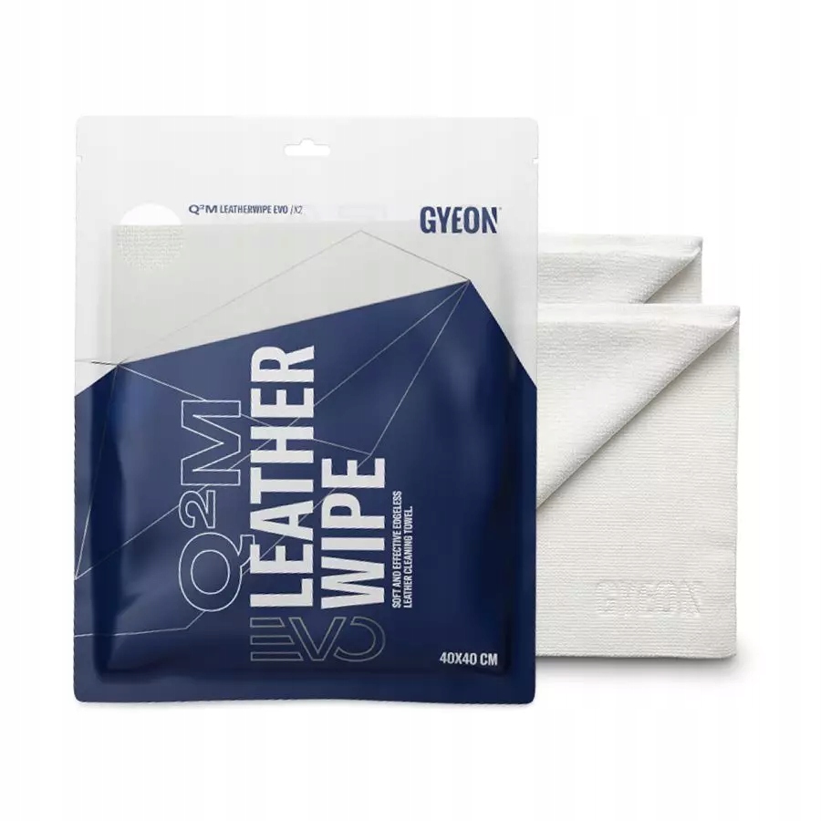 

Gyeon Q²m LeatherWipe Evo 2-pak