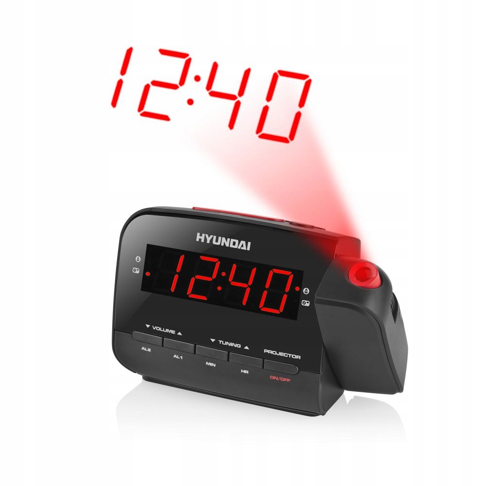 Radiobudzik Z Projektorem Hyundai 481 Radio Fm