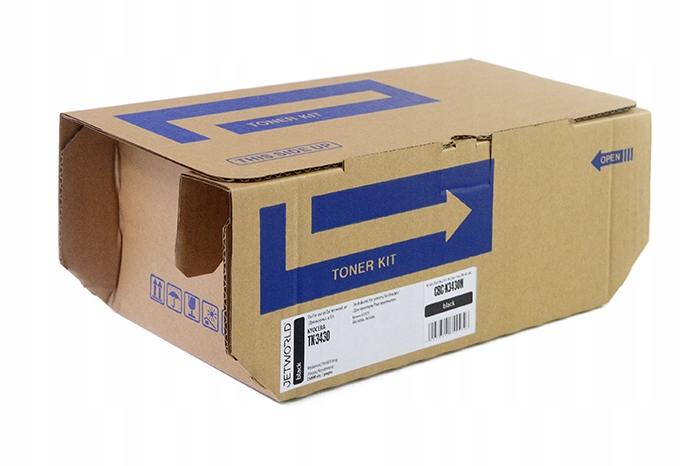 Toner Clear Box čierny Kyocera TK3430 náhrada za TK-3430 (japonský zásyp)