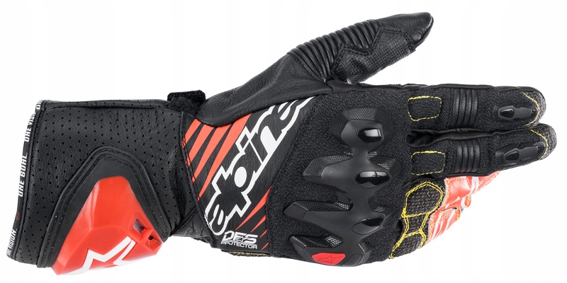 Motocyklové Rukavice Alpinestars Gp-tech V2 Black/white/red XL