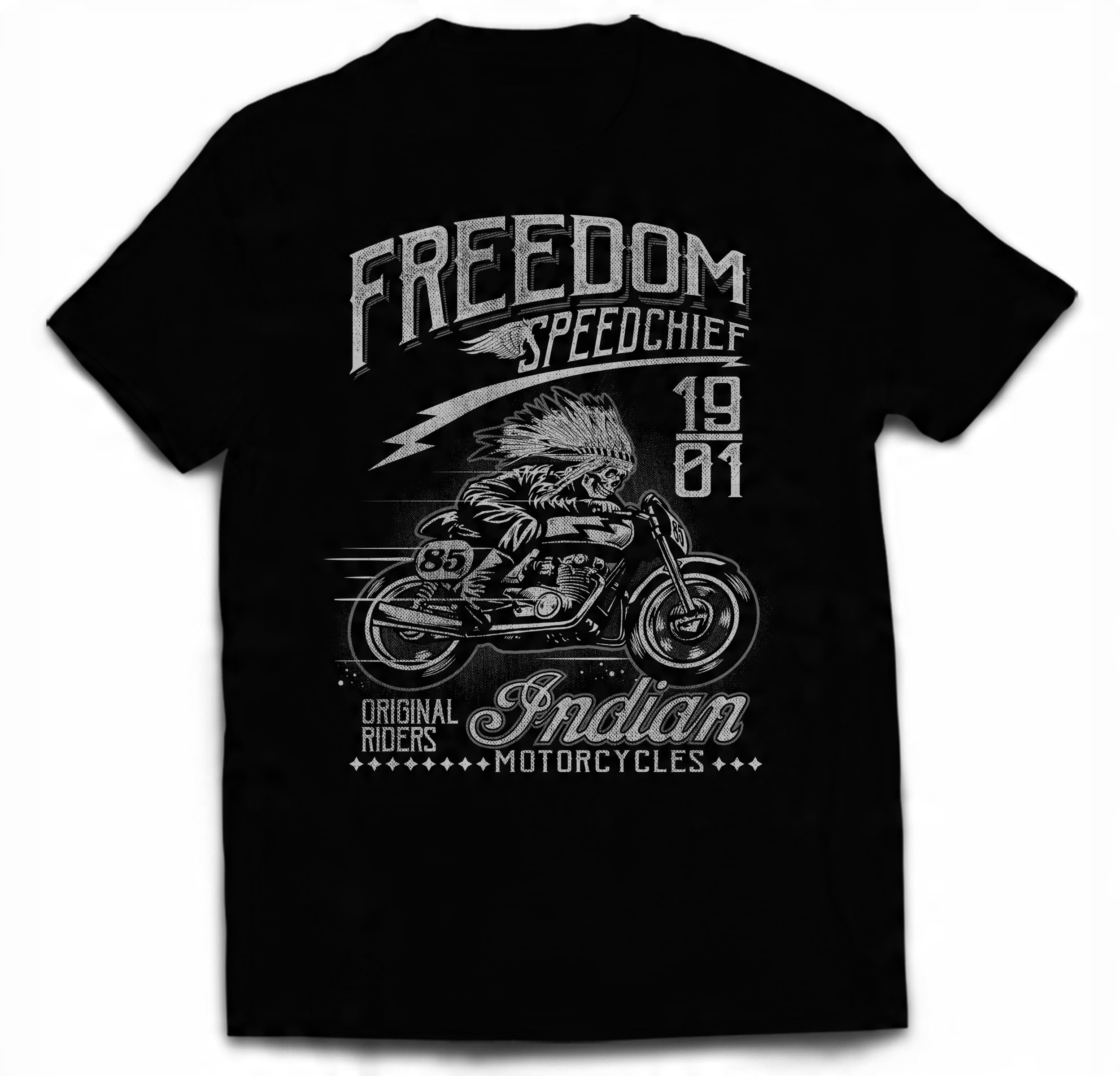 

Indian Stary Motor Retro Motocykl Chopper S