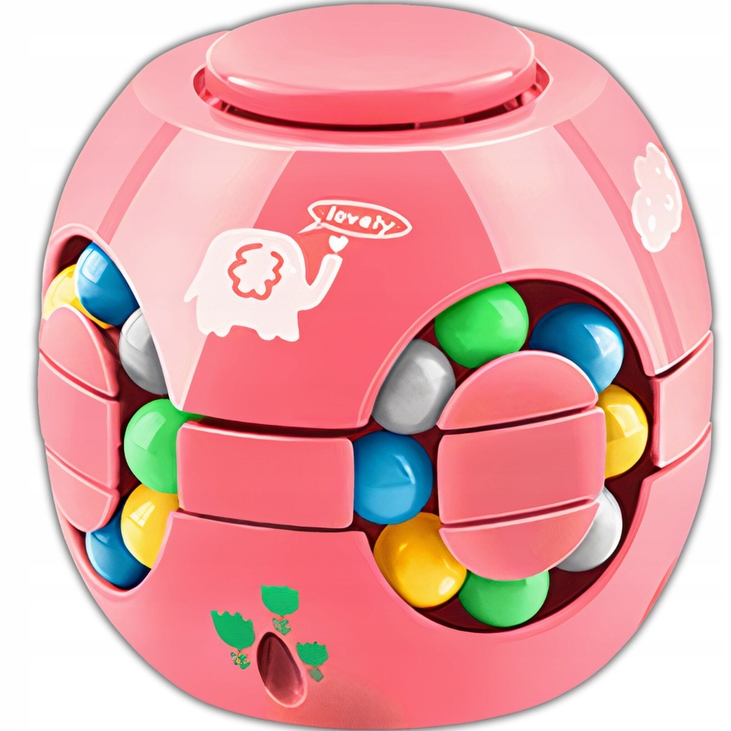 KOCKA PUZZLE KIRAKÓS JÁTÉK MÁGIKUS STRESSZOLDÓ LOGIKAI JÁTÉK RÓZSASZÍN EAN (GTIN) 5906186317770