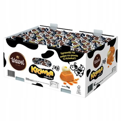 1x 7 kg Wawel mléčný bonbón krówka