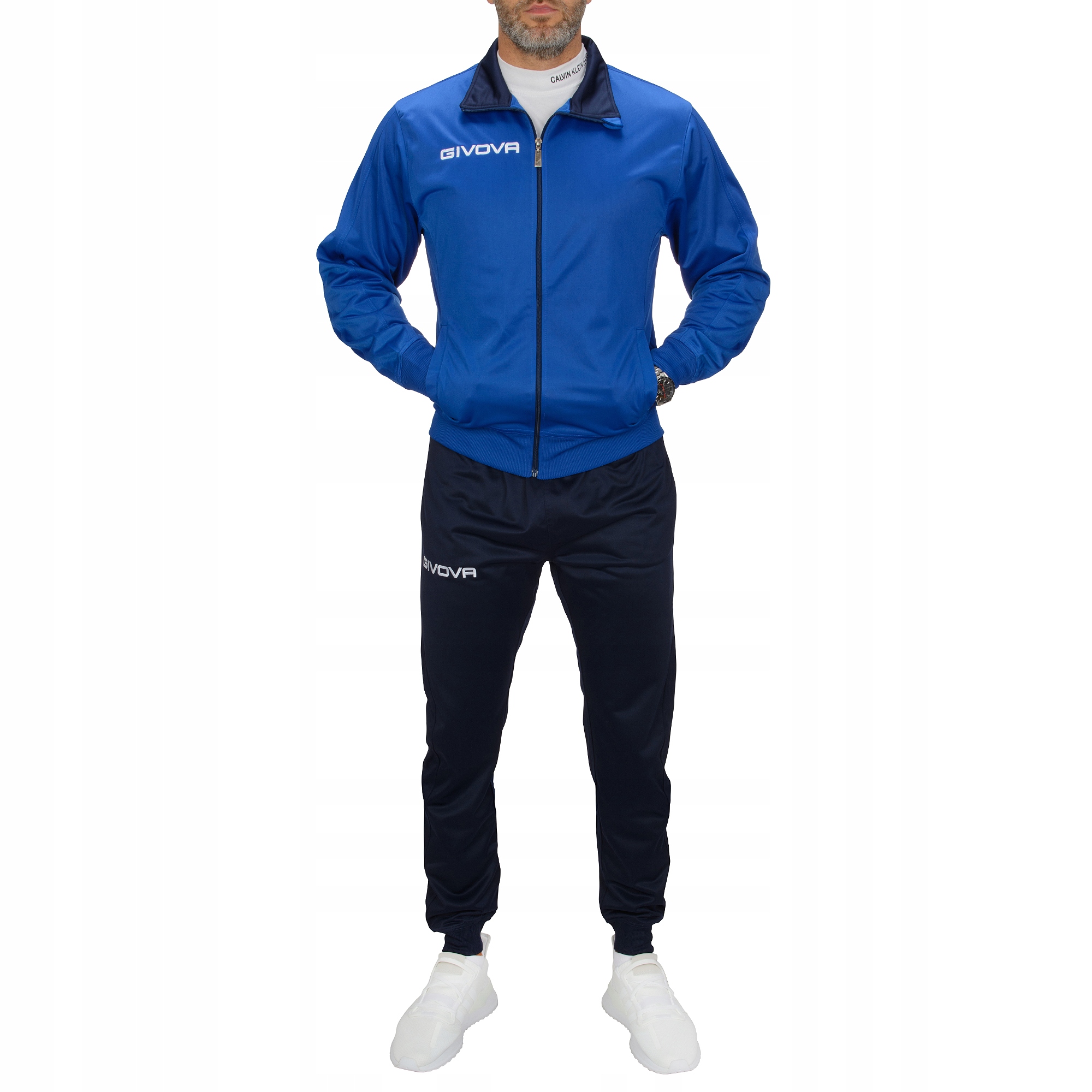 TR031-3 r. 4XL GIVOVA TORINO MĘSKI KOMPLET DRESOWY Rodzaj bez kaptura rozpinane