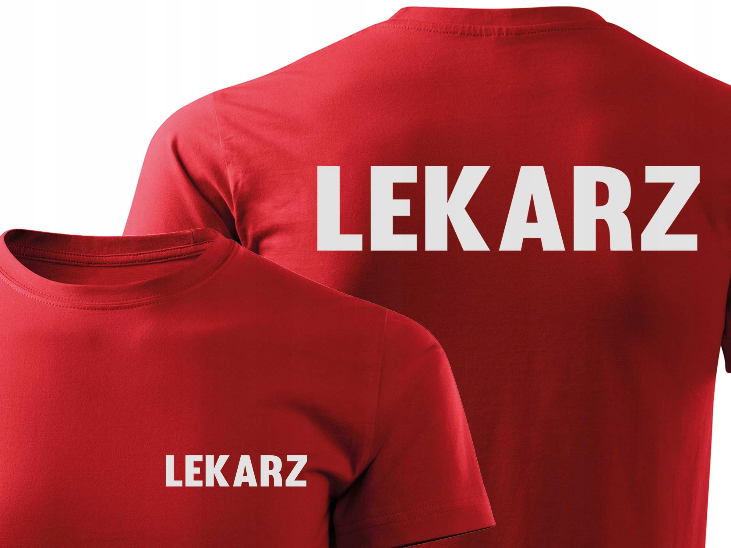 

Podkoszulek Lekarski Czerwony Bawełna Odblaskowy L