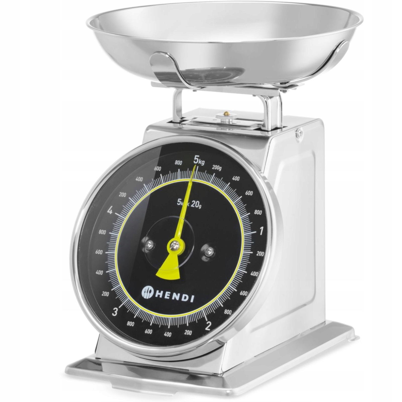 Gastronomická Analogová Kuchyňská Váha S Ocelovou Nádobou Do 5 Kg