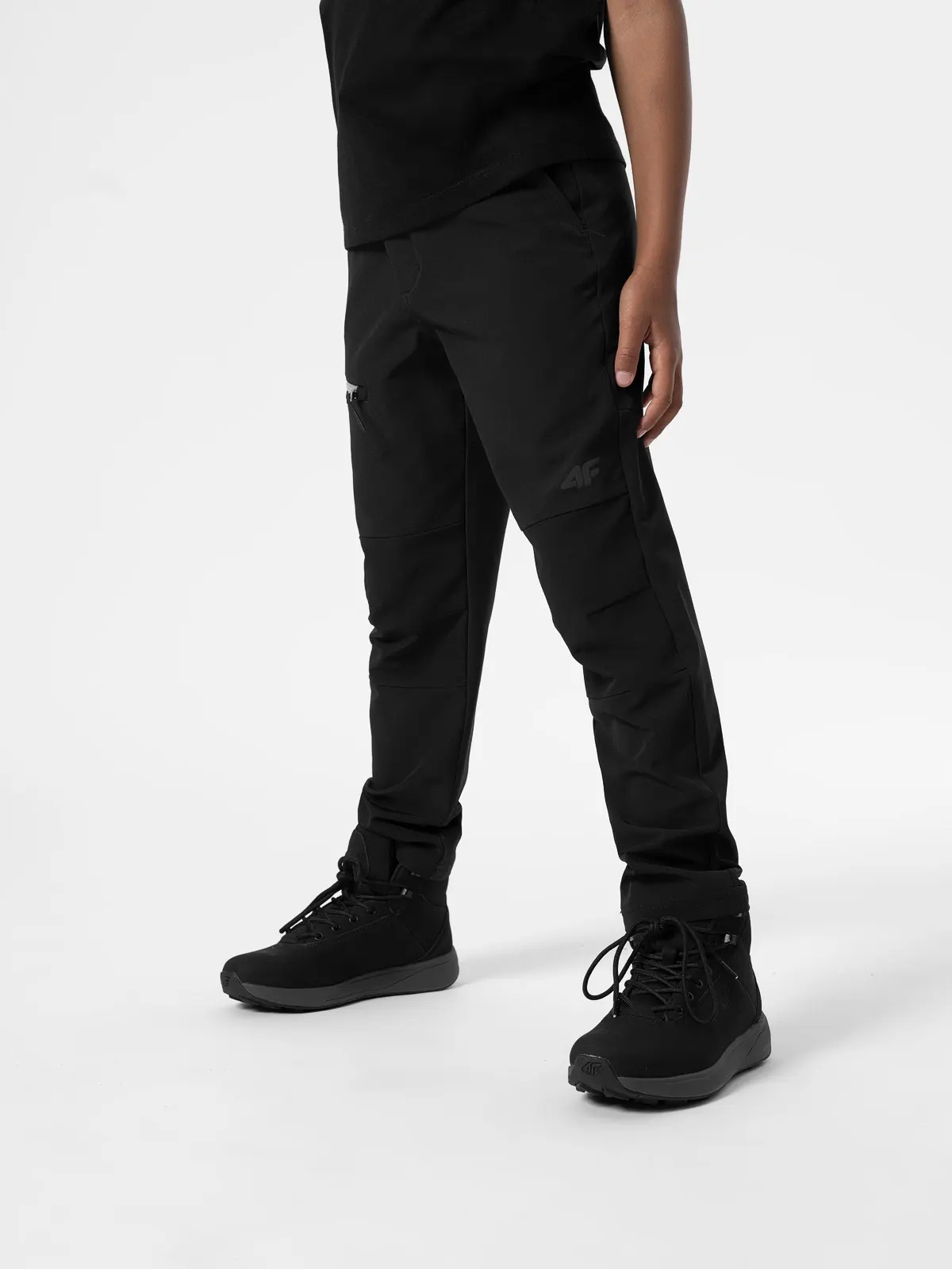 SPODNIE DZIECIĘCE 4F TREKKINGOWE TERMOAKTYWNE SS23M098 Płeć chłopiec