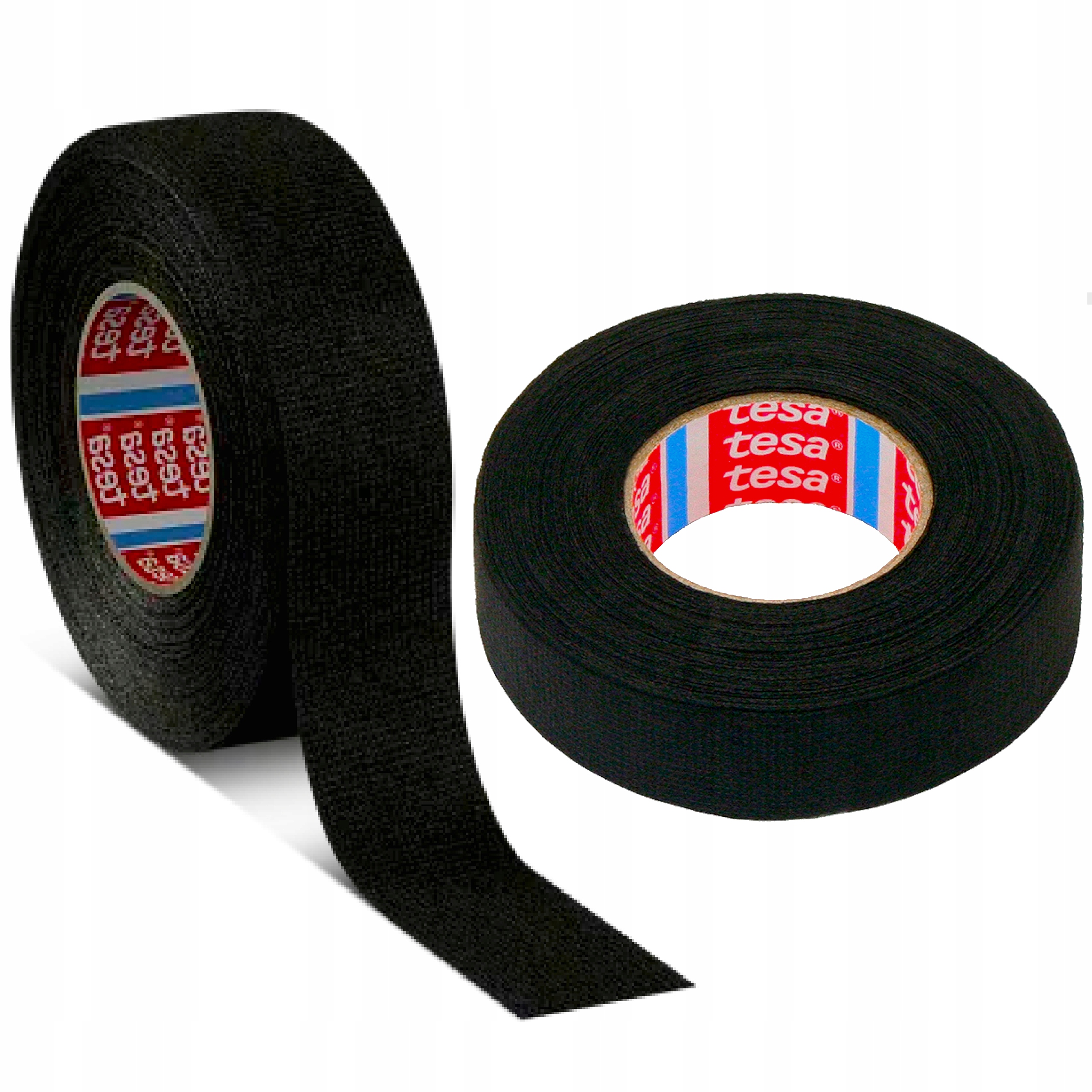 TAŚMA IZOLACYJNA TESA MOCNA ODPORNA PARCIANA MATERIAŁOWA CZARNA 15m