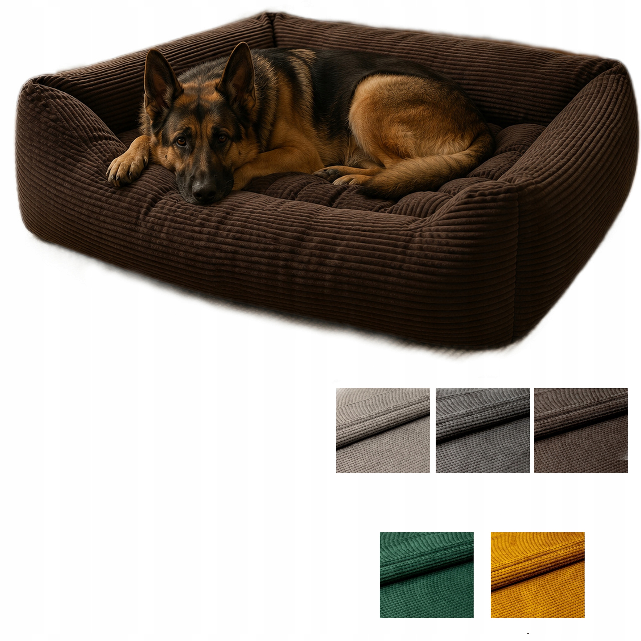 Pelíšek pro velkého psa XXL pro labradora Pohodlné Potah 100x80
