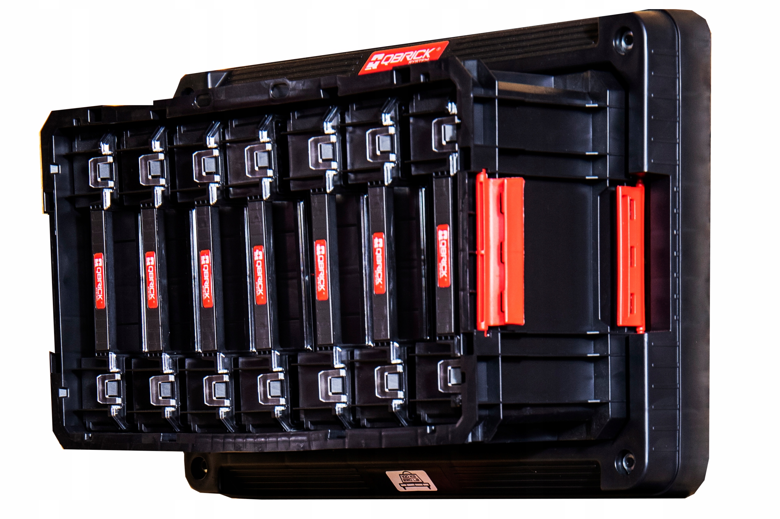 PŁYTA MONTAŻOWA Qbrick System TWO do bus na ściane Wyposażenie w zestawie Nie