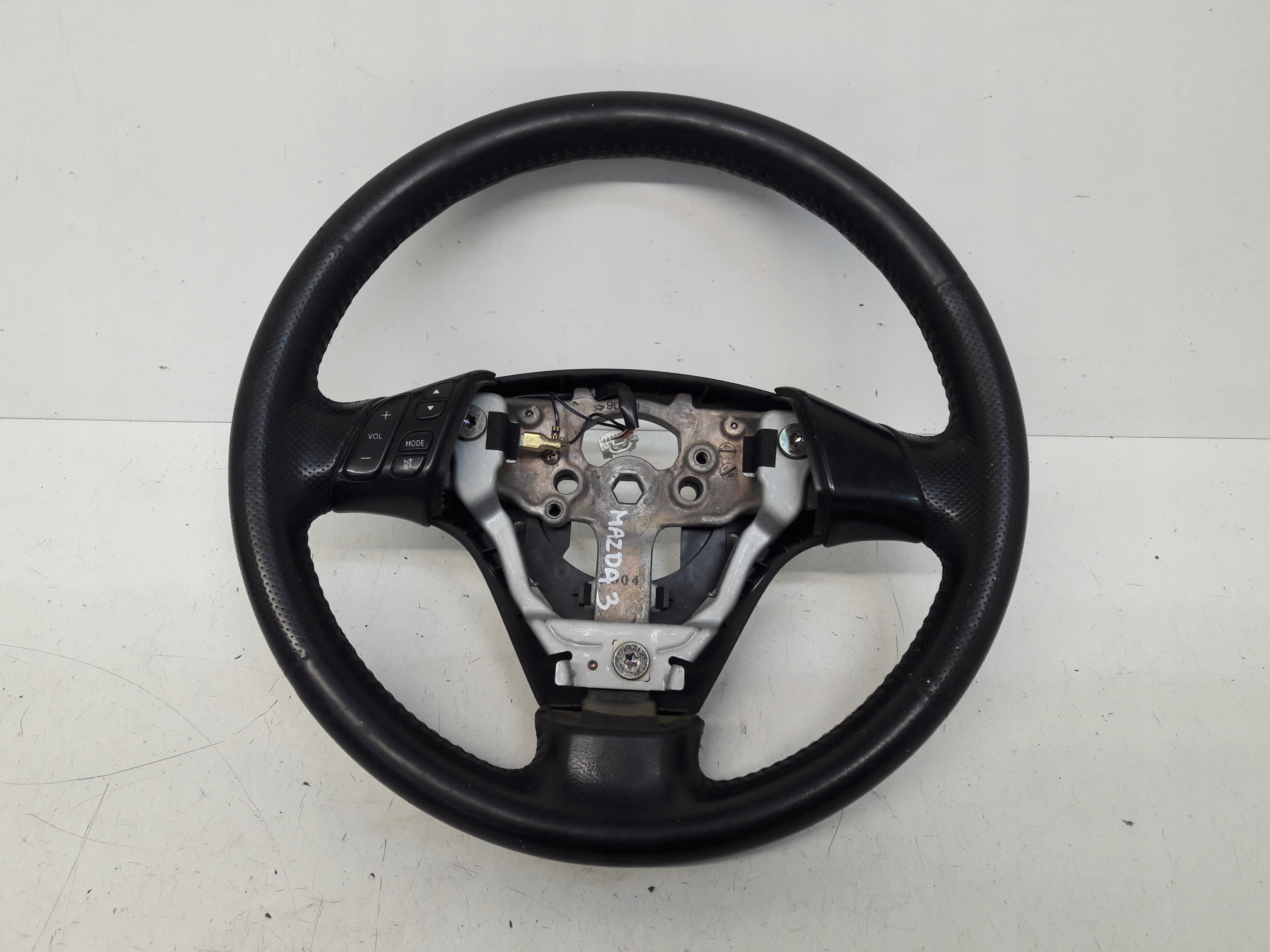 steering wheel, leather multifunkcja Mazda 3 LIFT