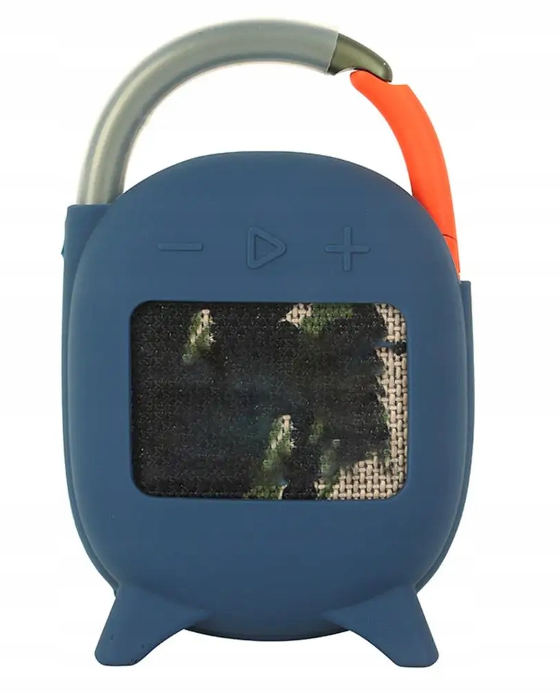 ETUI CASE SILIKONOWY DO GŁOŚNIKA JBL CLIP 4 POKROWIEC WYSOKA JAKOŚĆ Kolor niebieski