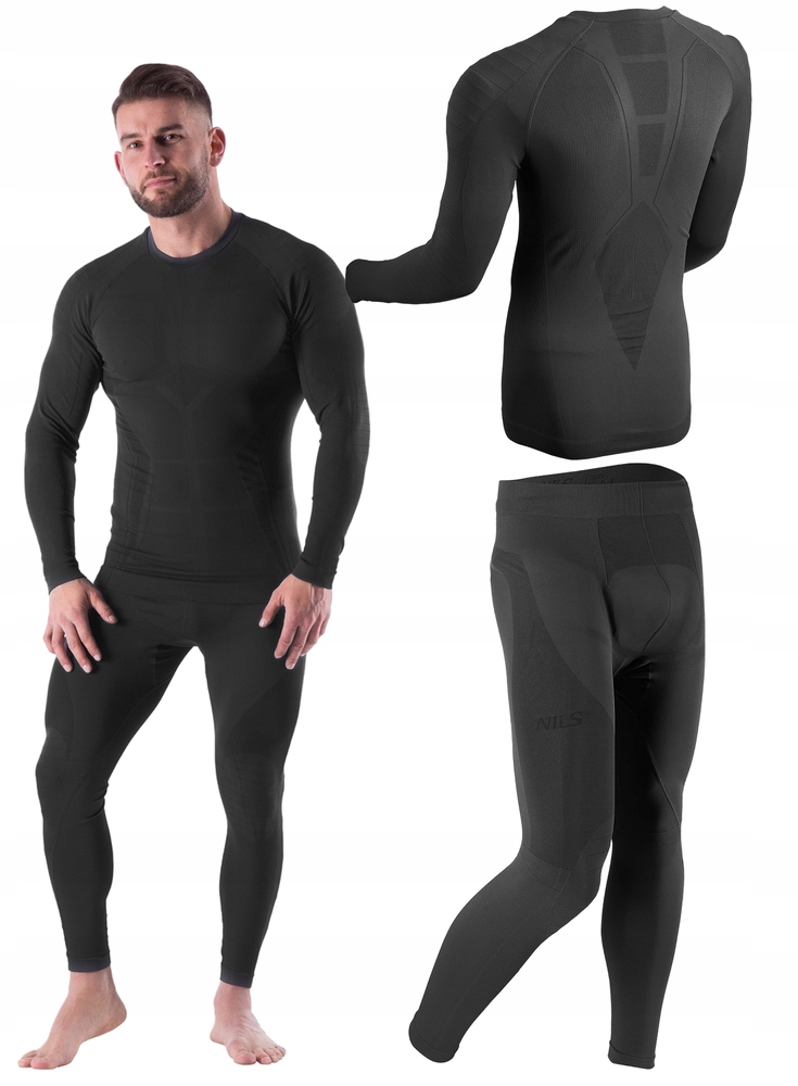 NILS Męska Bielizna Odzież Termoaktywna Bluzka + Spodnie RAGNAR 2XL/3XL