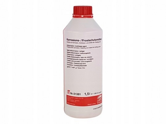 

Febi Płyn Chłodniczy G12 1,5L Czerwony Koncentrat