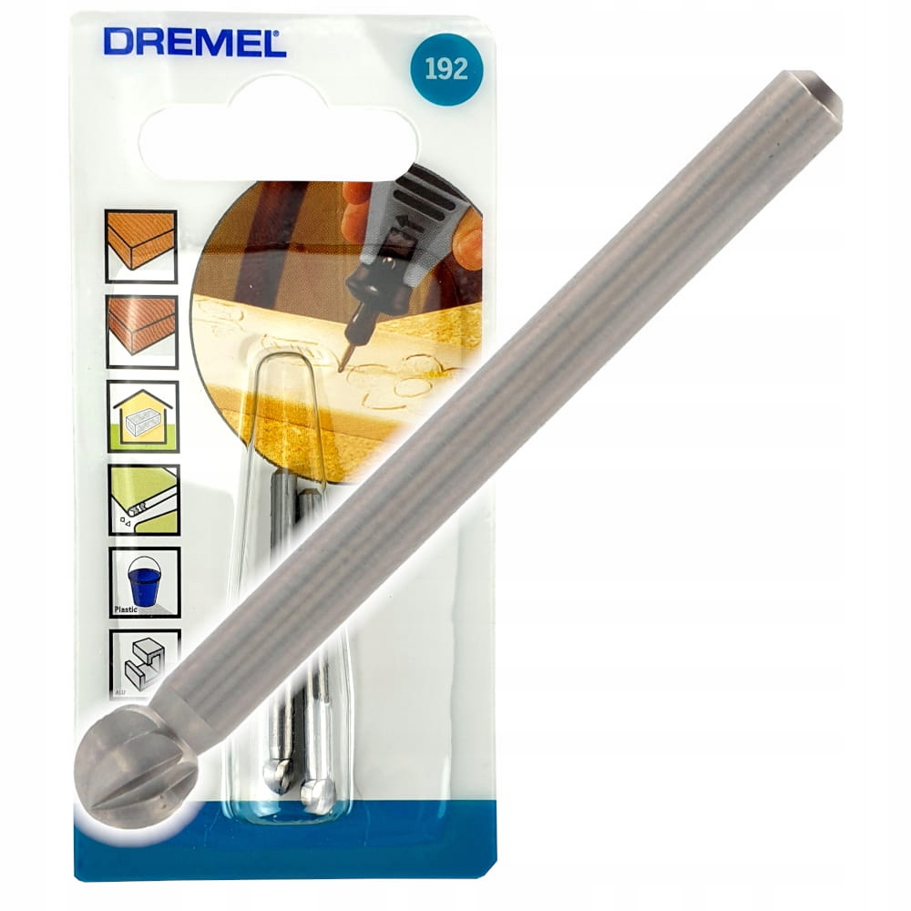 

Frez szybkotnący Dremel 192 kulka 4,8mm op. 2 szt