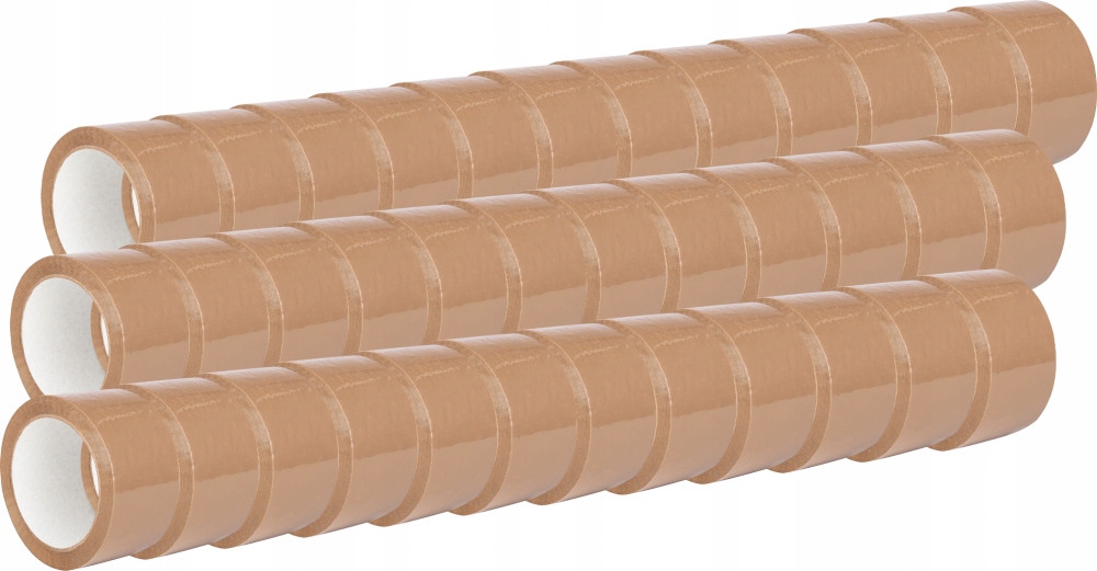 

Taśma Pakowa 48/100 Cicha Brązowa x36