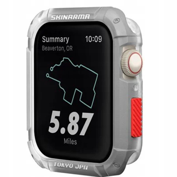 Etui Skinarma Kurono do Apple Watch Ultra, białe