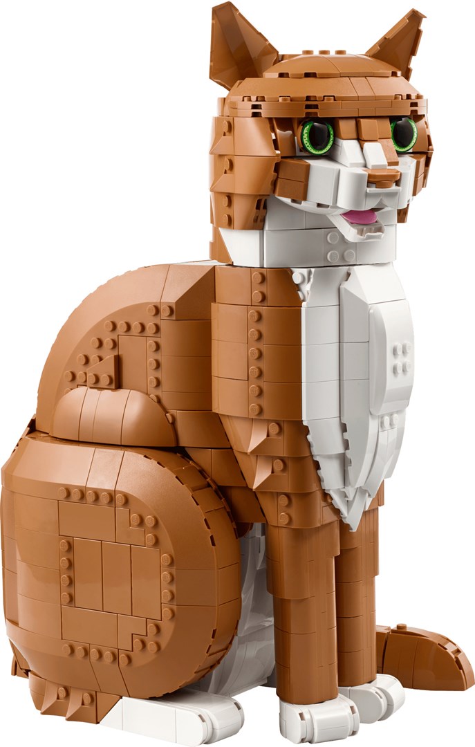LEGO Ideas 21376 - Рудий кіт. Дитина віком від 18 років.