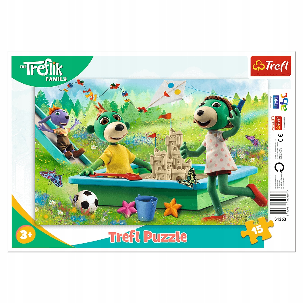 

Puzzle Ramkowe Zabawa od rana 31363