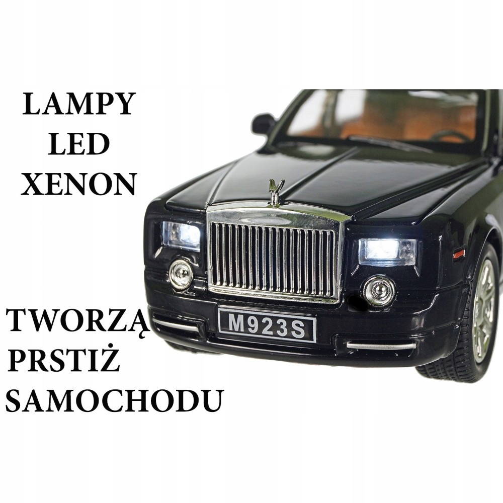 Samochód Rolls-Royce Phantom 1:24 Metal Limuzyna Wiek dziecka 6 lat +