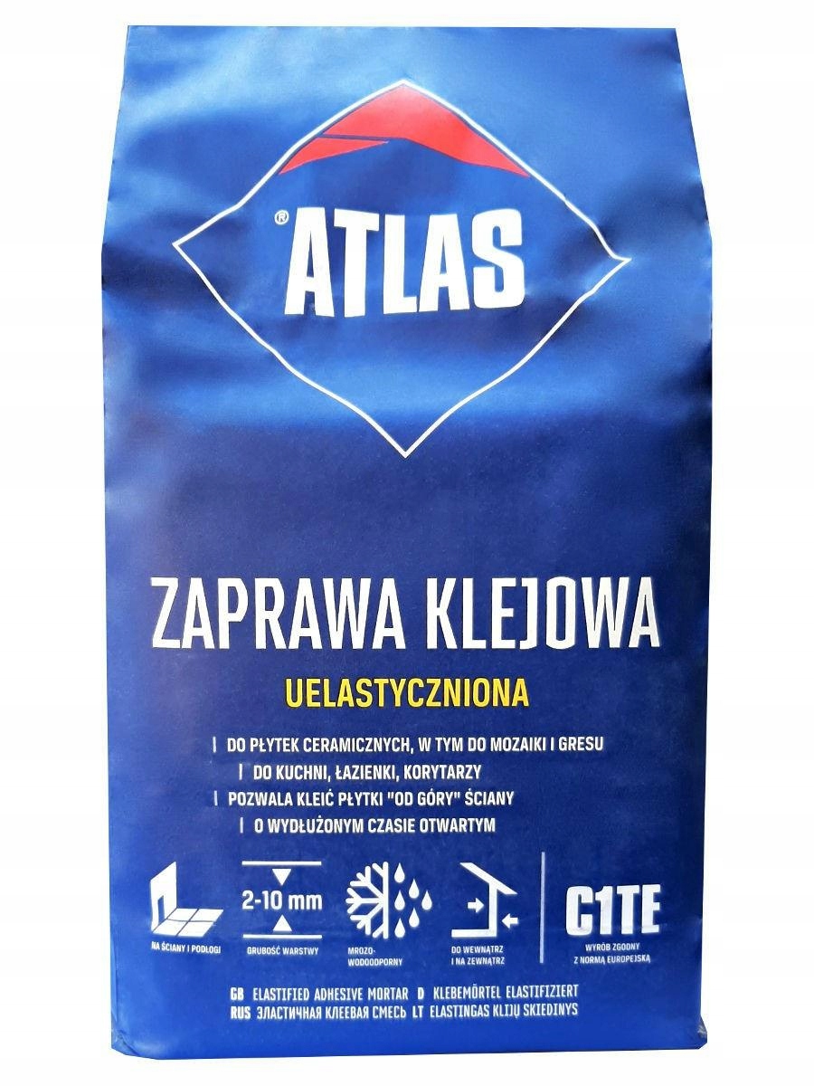 ATLAS Zaprawa klejowa klej uelastyczniona 5kg