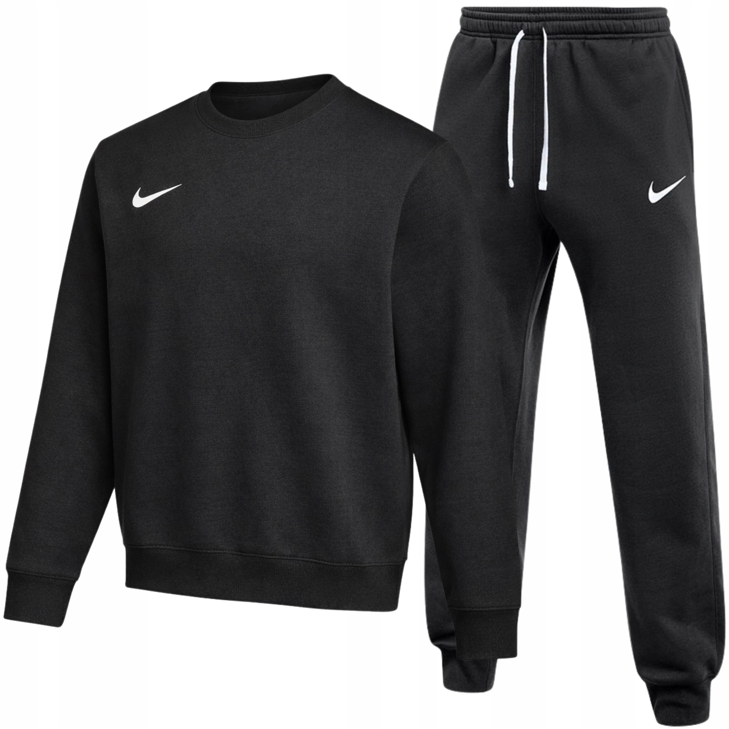 Nike Dres Męski Bluza Bez Kaptura Spodnie Czarny Nowa Kolekcja 2026 r. L