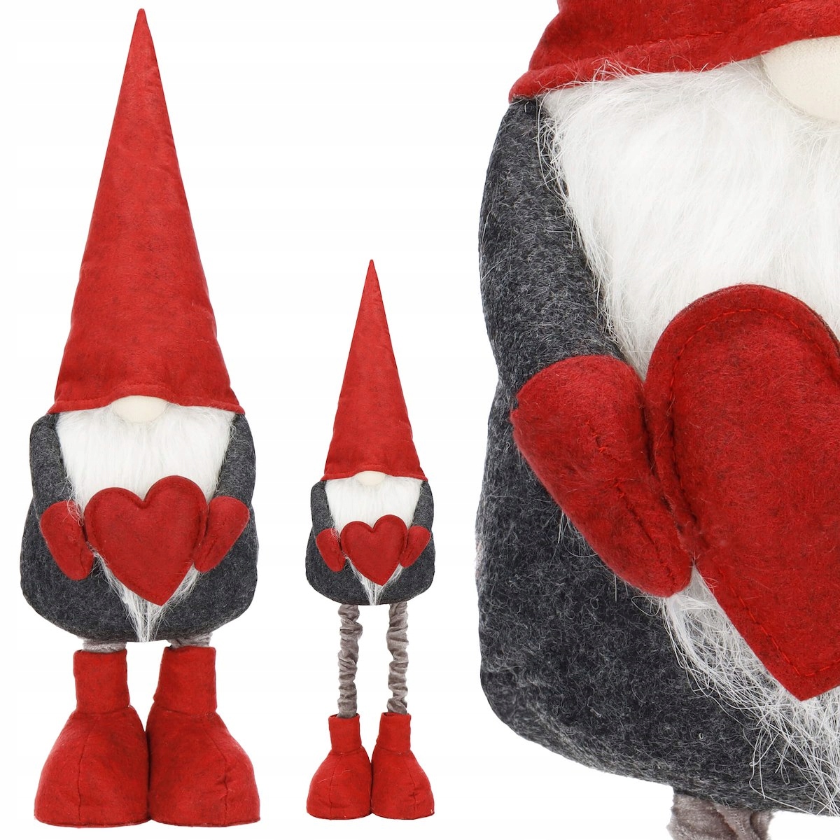 

Skrzat Krasnal Świąteczny Teleskopowy XXL 84 cm