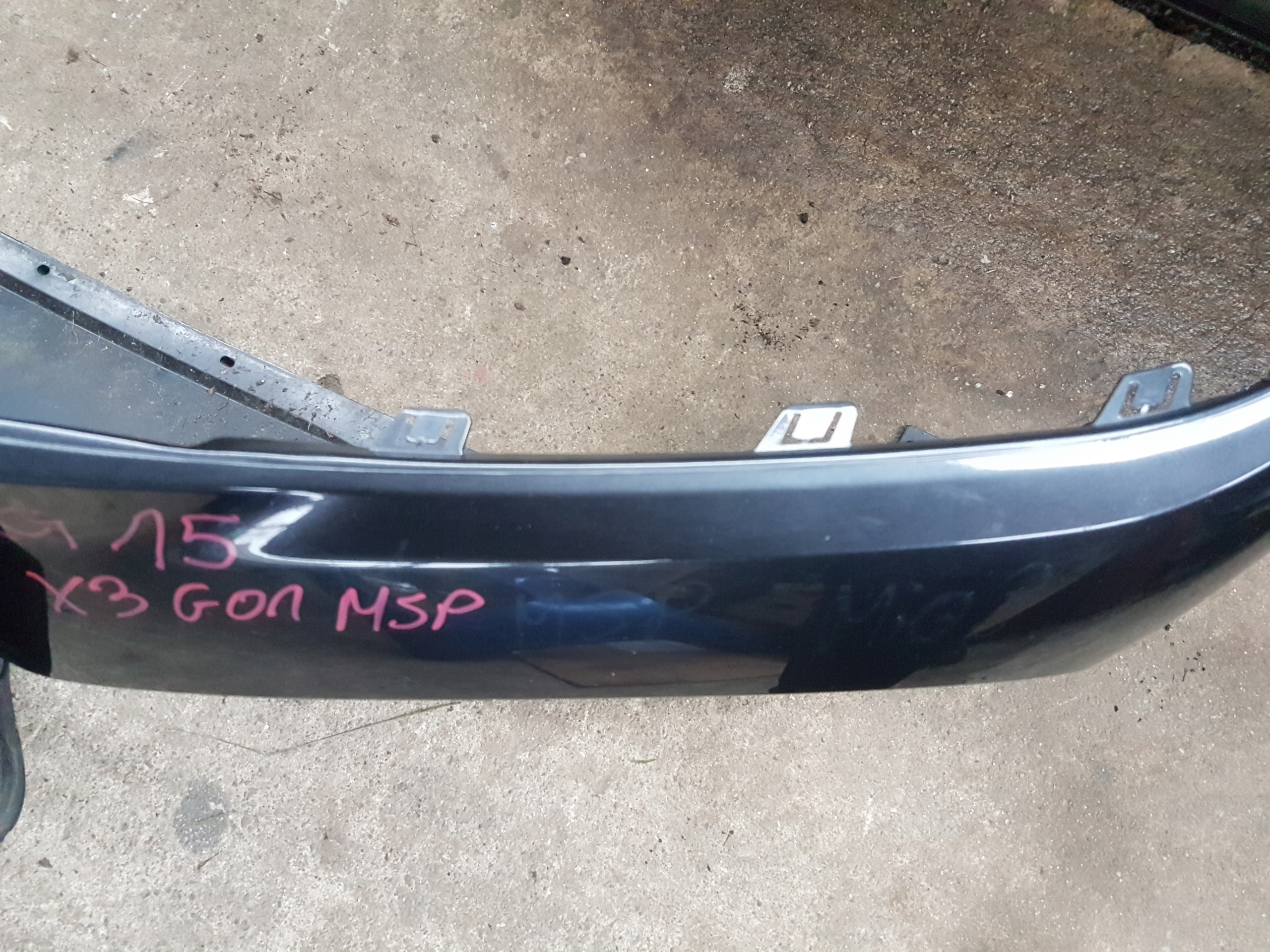 front bumper BMW X3 G01 m-packet 8089743