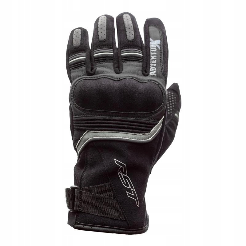 Turistické motocyklové rukavice Rst Adventure X Ce Black čierne Darčeky