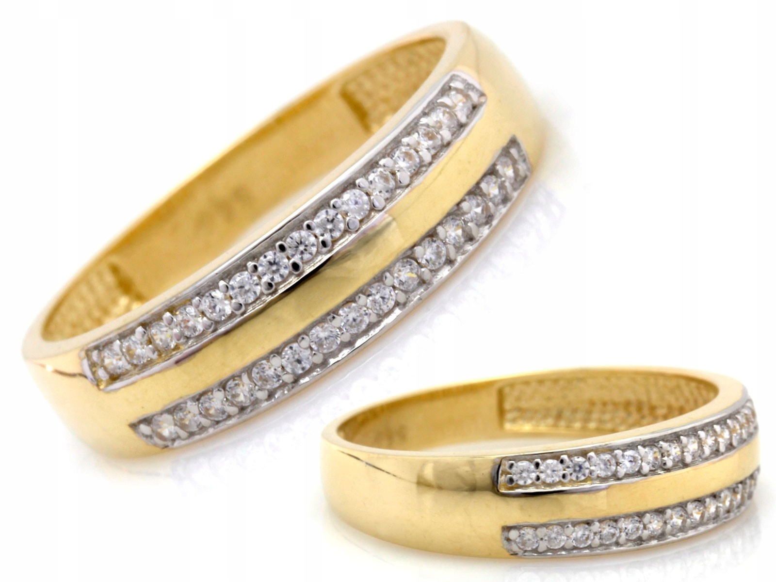 Zlatý dámský prstýnek 585 s elegantním krystalem od klenotníka