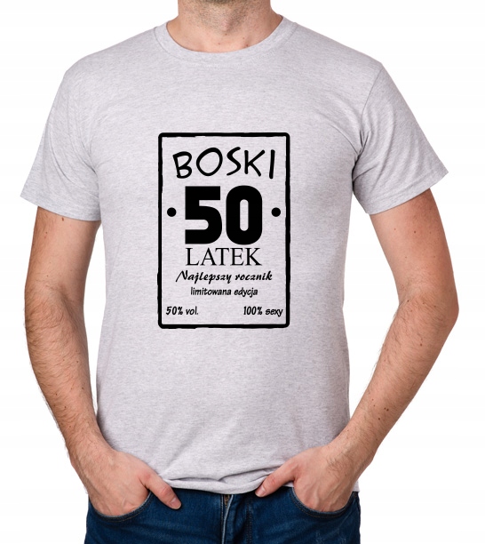 

koszulka Boski 50 Latek prezent