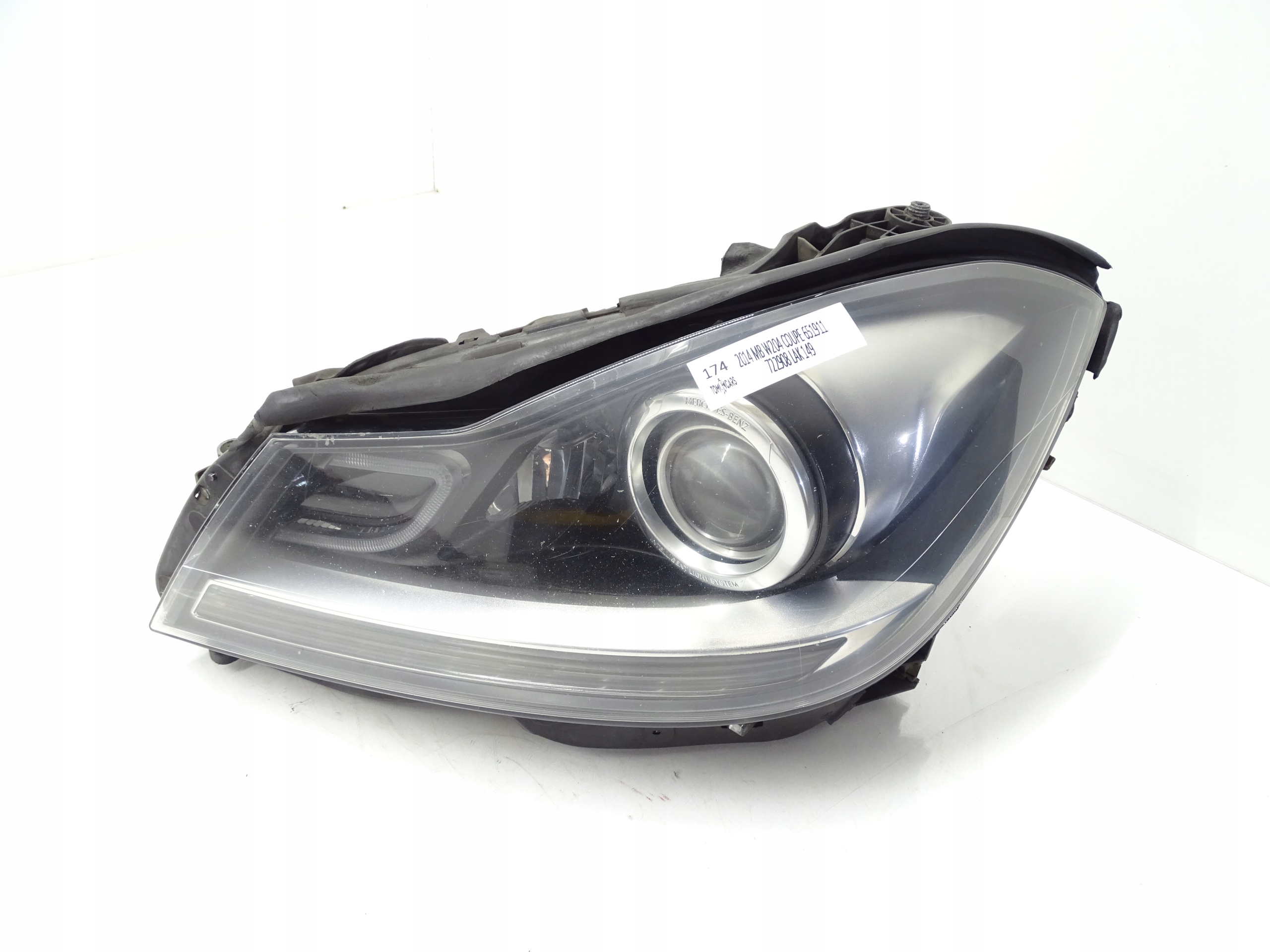 light left front left front BI-XENON MERCEDES W204 LIFT A2048208139