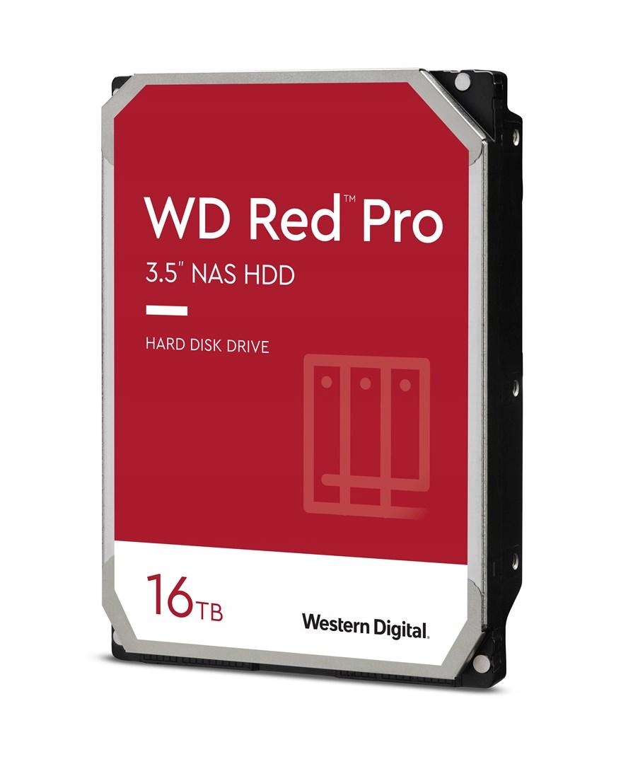 Dysk Hdd Wd Red Pro WD161KFGX 16 Tb 3.5'' 512 Mb 7200 obr/min