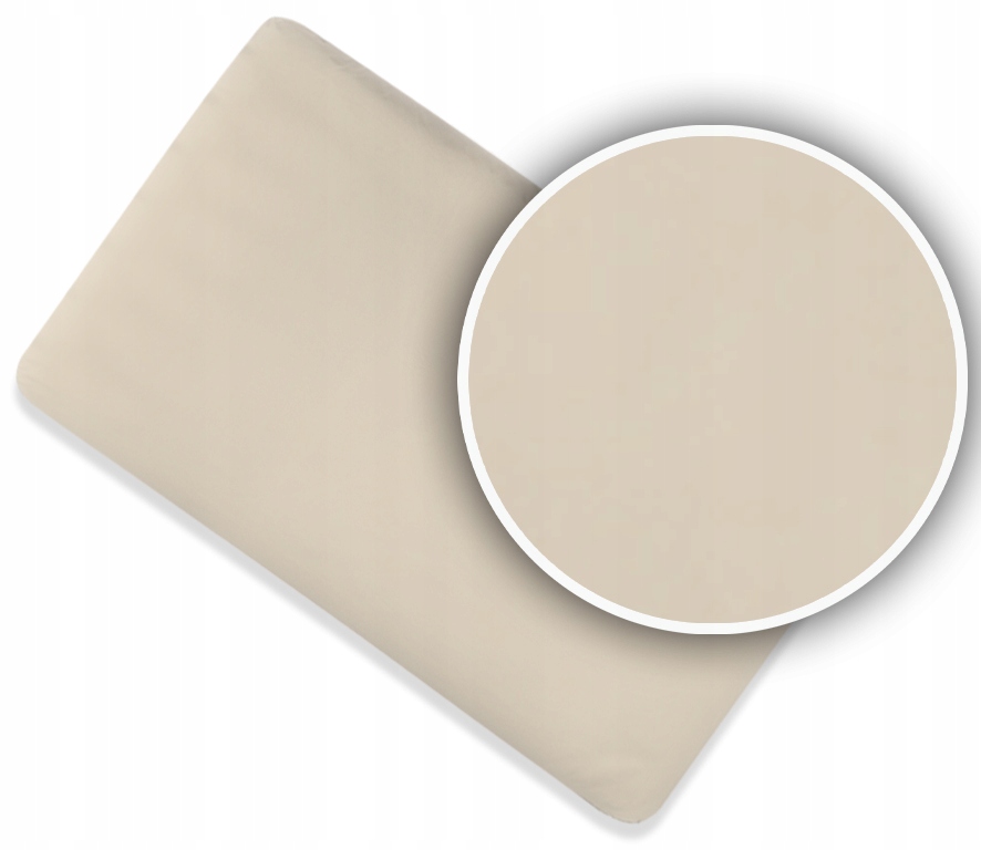 PRZEŚCIERADŁO JERSEY Z GUMKĄ DO ŁÓŻECZKA 120x60 ECRU