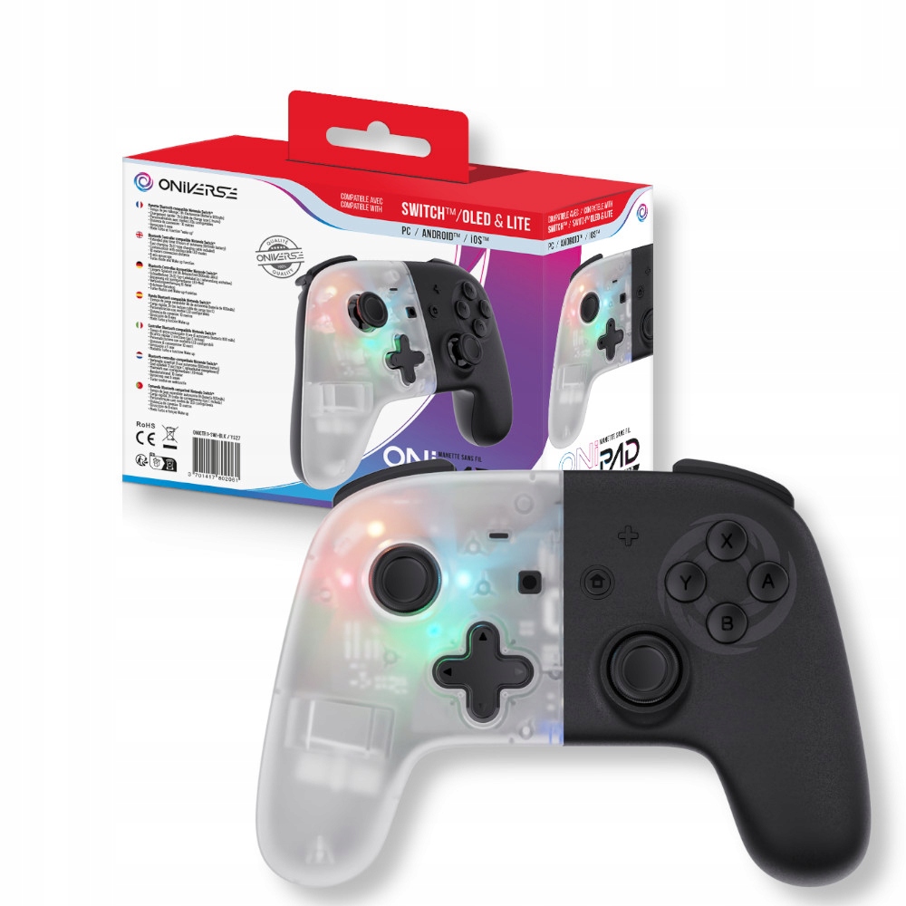 Pad bezprzewodowy do konsoli Nintendo Switch czarny