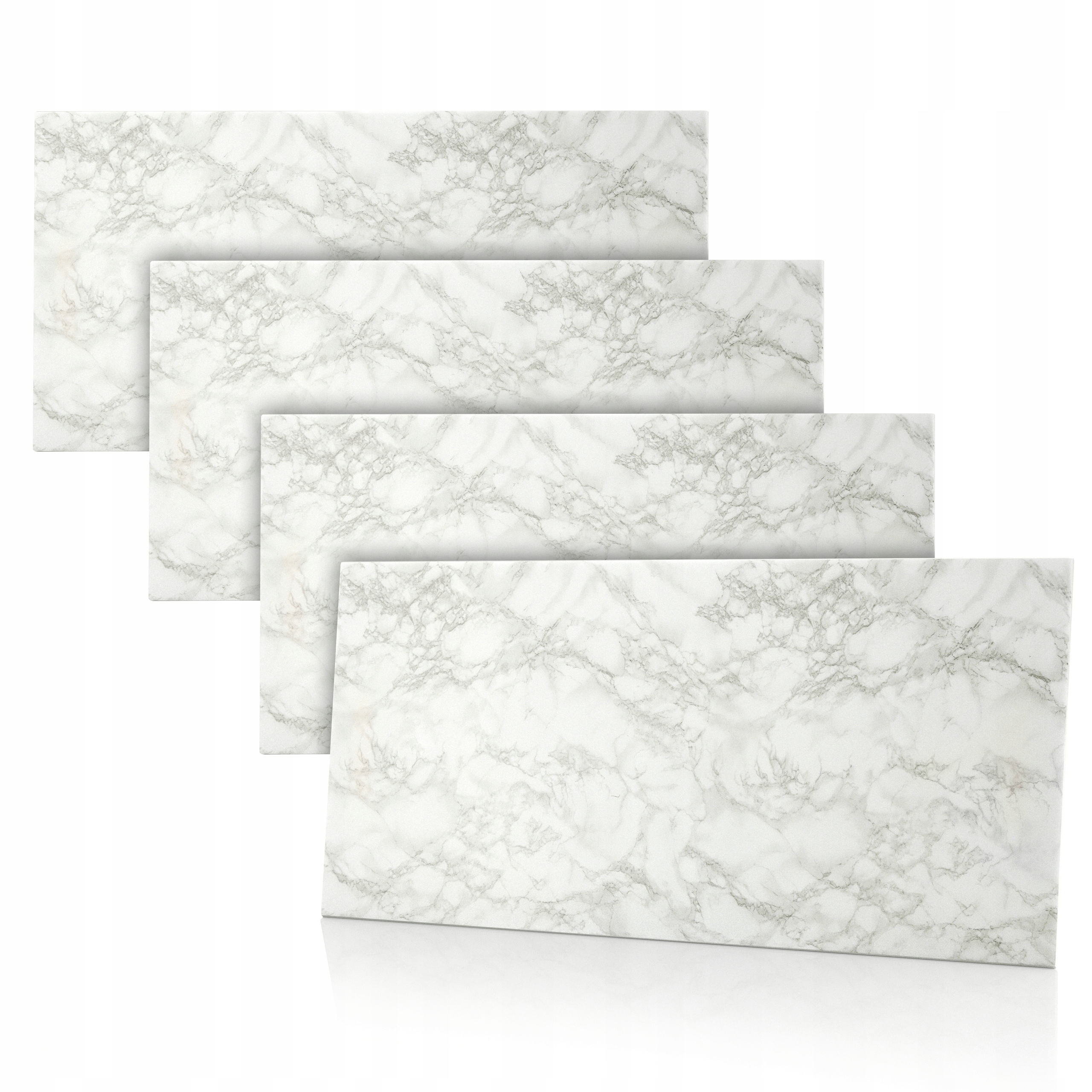 Duży Panel Ścienny Kaseton Imitacja Marmuru gres 100 cmx50 cm 10 szt.