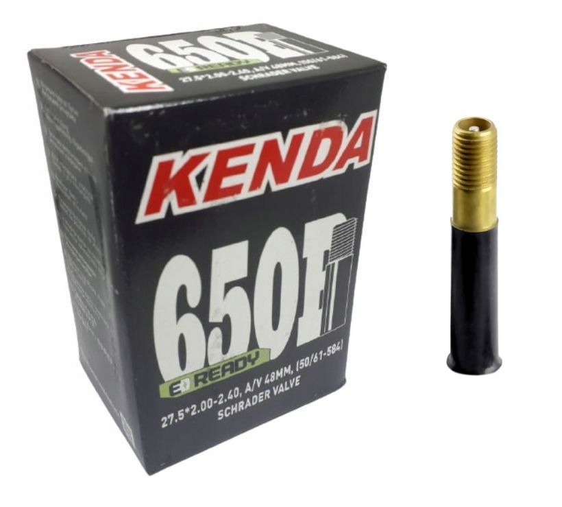 

Dętka rowerowa 27.5x2.0-2.40 AV-48mm Kenda E-bike