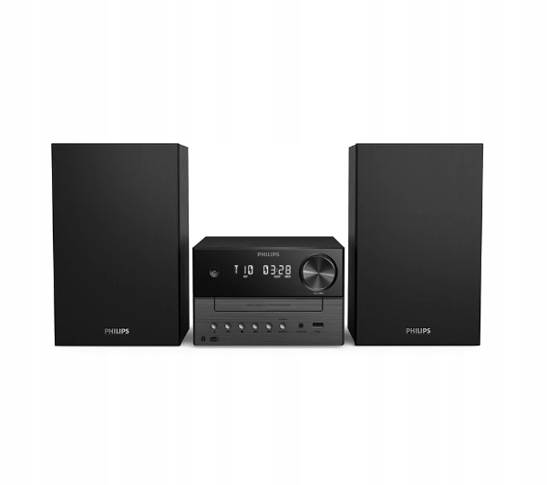 Wieża Philips TAM3505M2/12 2x10W CD Bluetooth Radio Fm Dab Usb Czarny Pilot