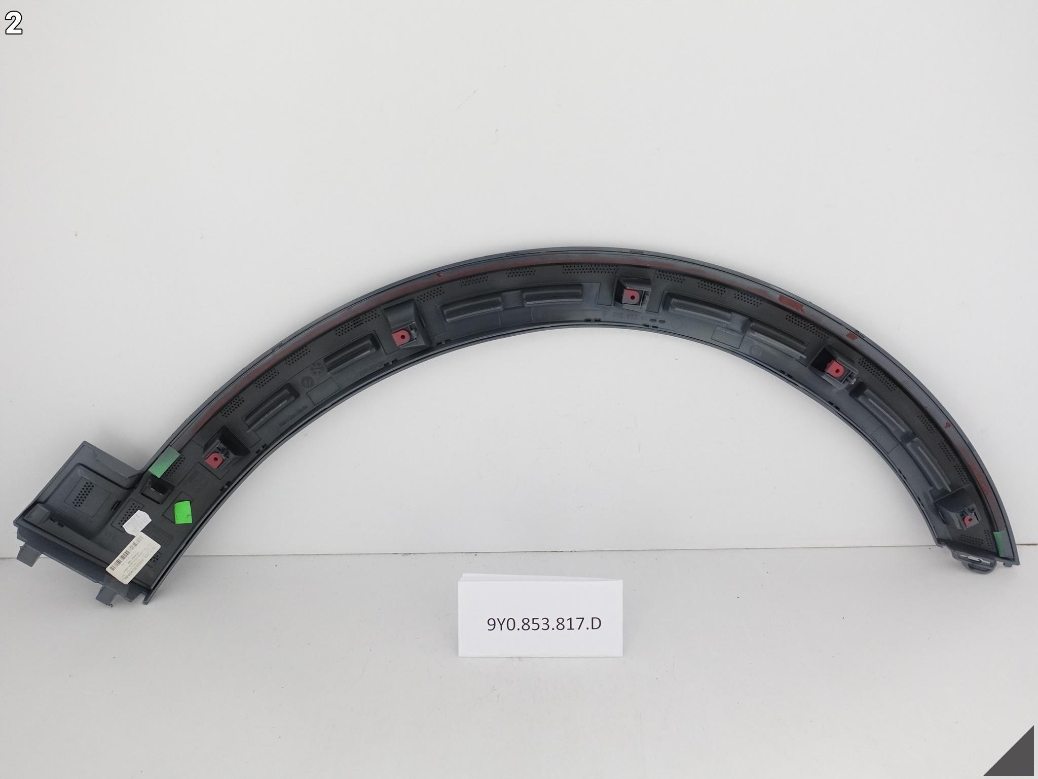 PORSCHE CAYENNE III GTS E3 9Y0 18- moulding for fender left front M7K