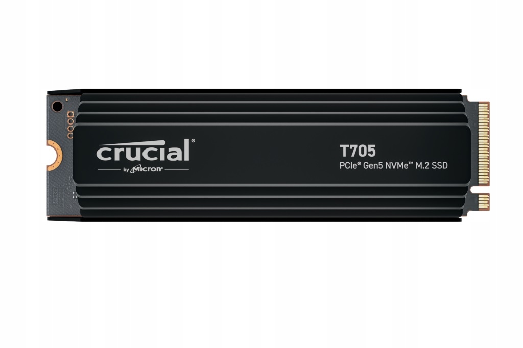 Crucial T705/ 1TB/ Ssd/ M.2 NVMe/ Čierna/ Heatsink/ 5R CT1000T705SSD5