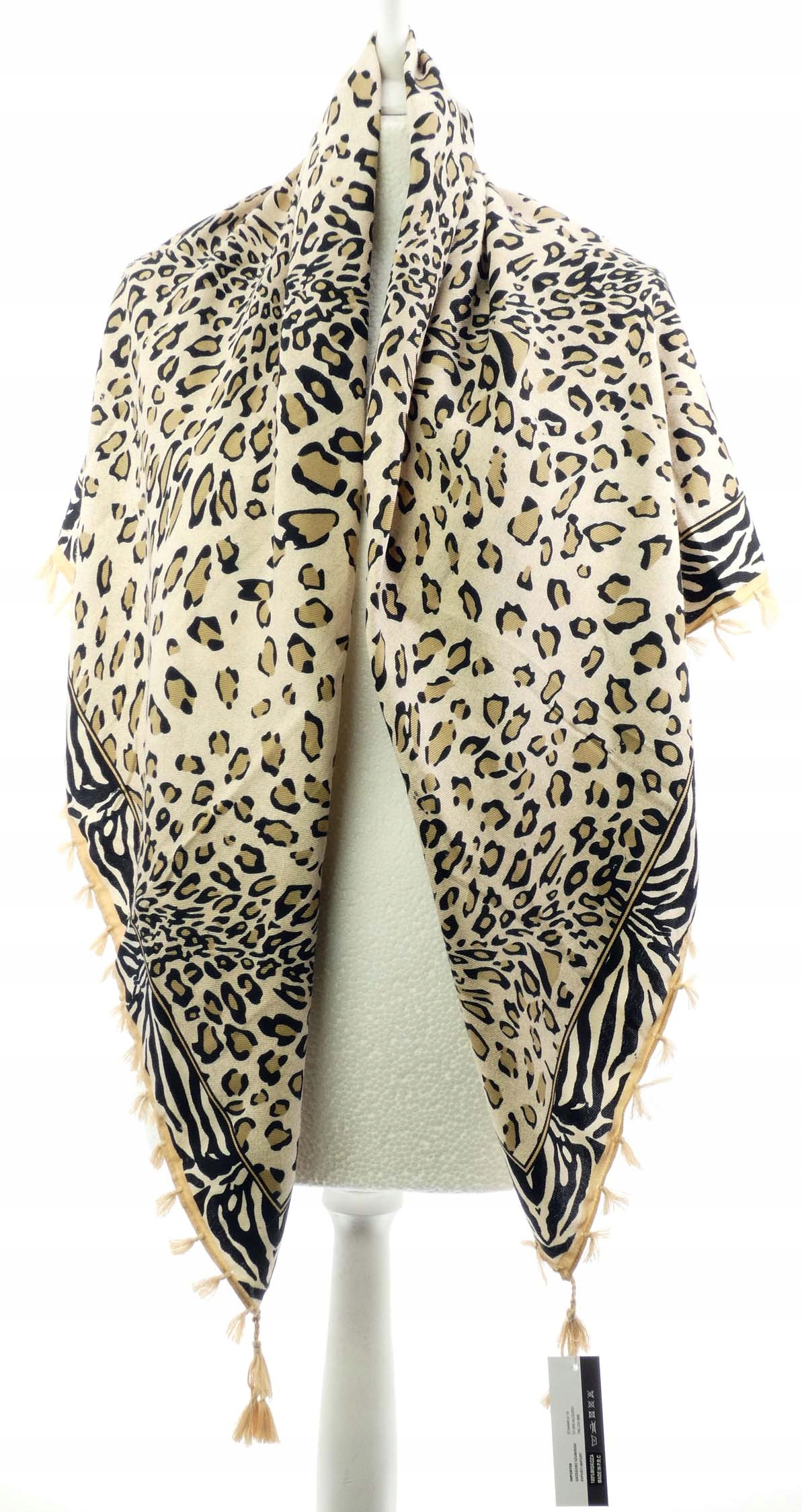 PIĘKNA WZORZYSTA CHUSTA APASZKA WZÓR PANTERA Rodzaj chusta