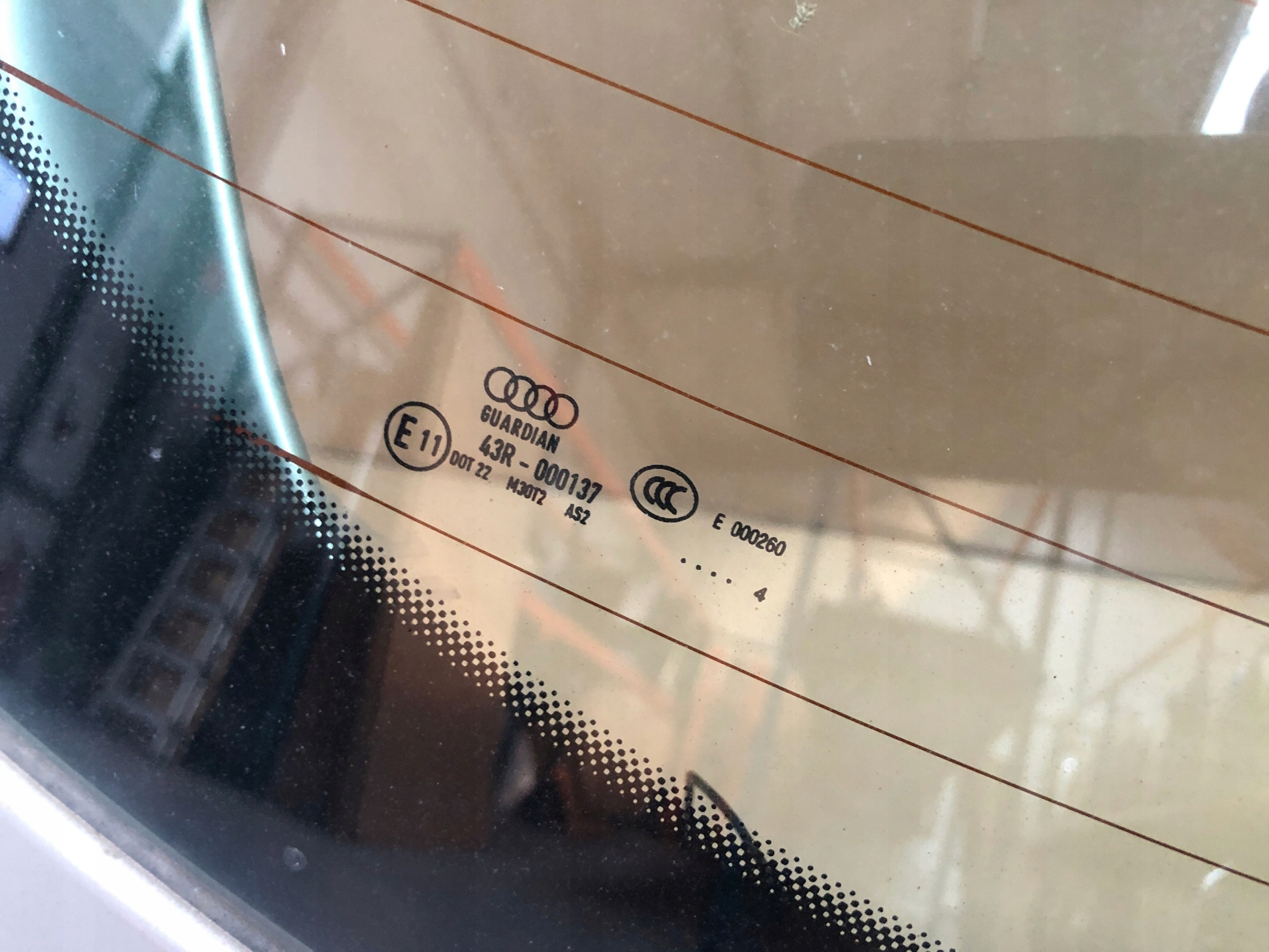 AUDI A7 4G8 trunk door boot LX1Y